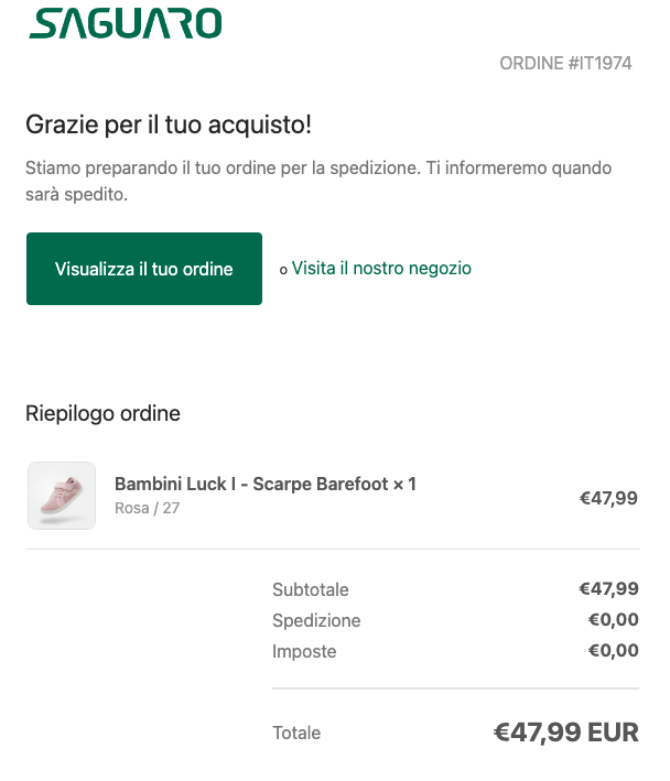 Ordine Saguaro Luck I